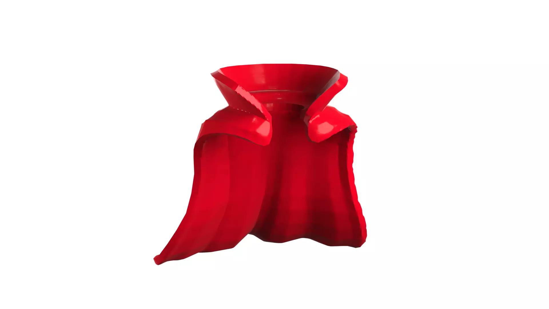 Custom3Dprint Minifigure Accessory - Cloak V1 3D print model_70