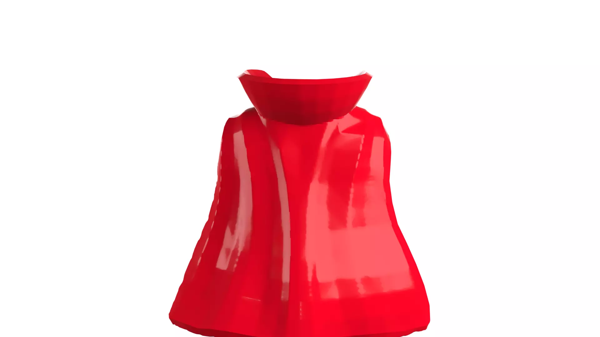 Custom3Dprint Minifigure Accessory - Cloak V1 3D print model_86