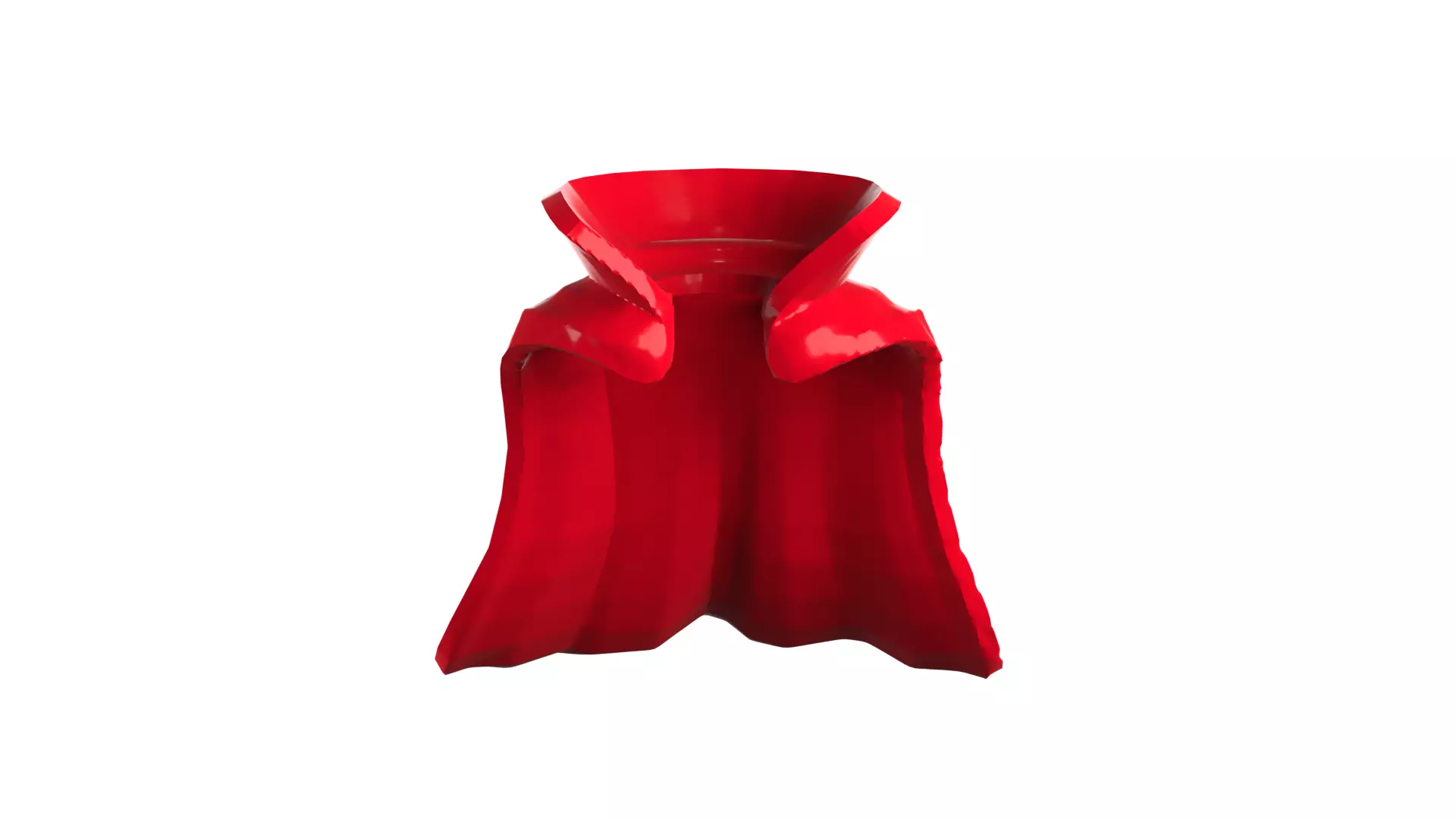 Custom3Dprint Minifigure Accessory - Cloak V1 3D print model_66