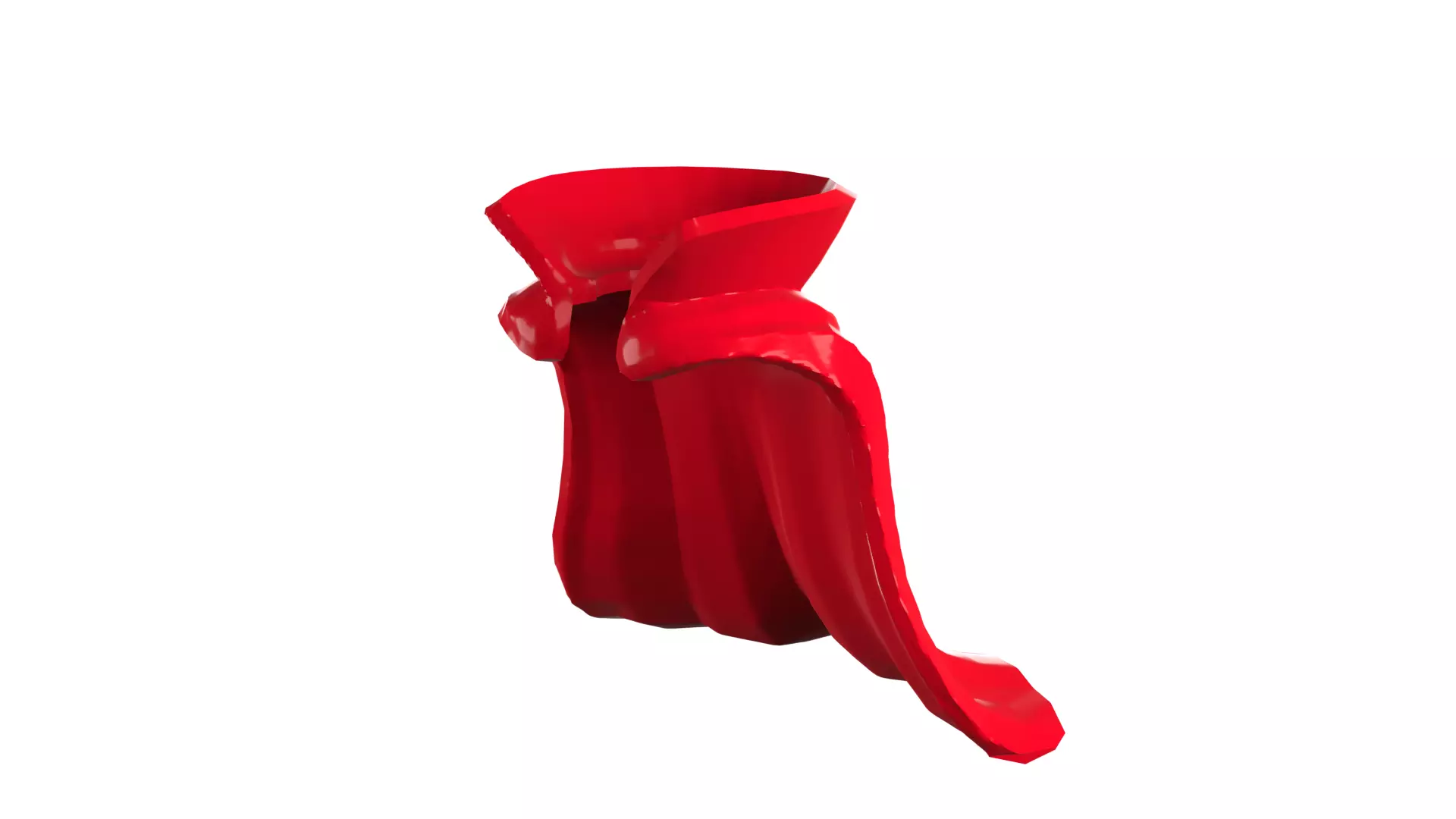 Custom3Dprint Minifigure Accessory - Cloak V1 3D print model_50