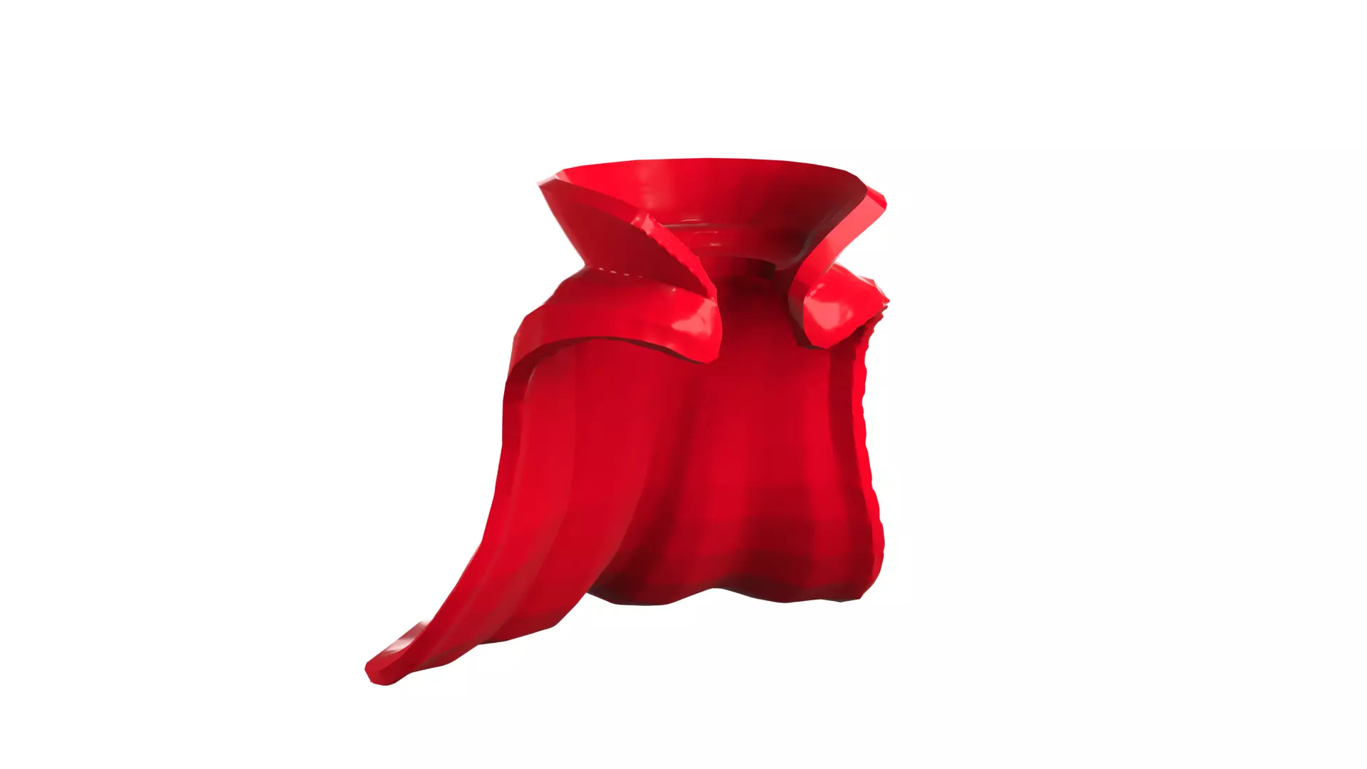 Custom3Dprint Minifigure Accessory - Cloak V1 3D print model_61