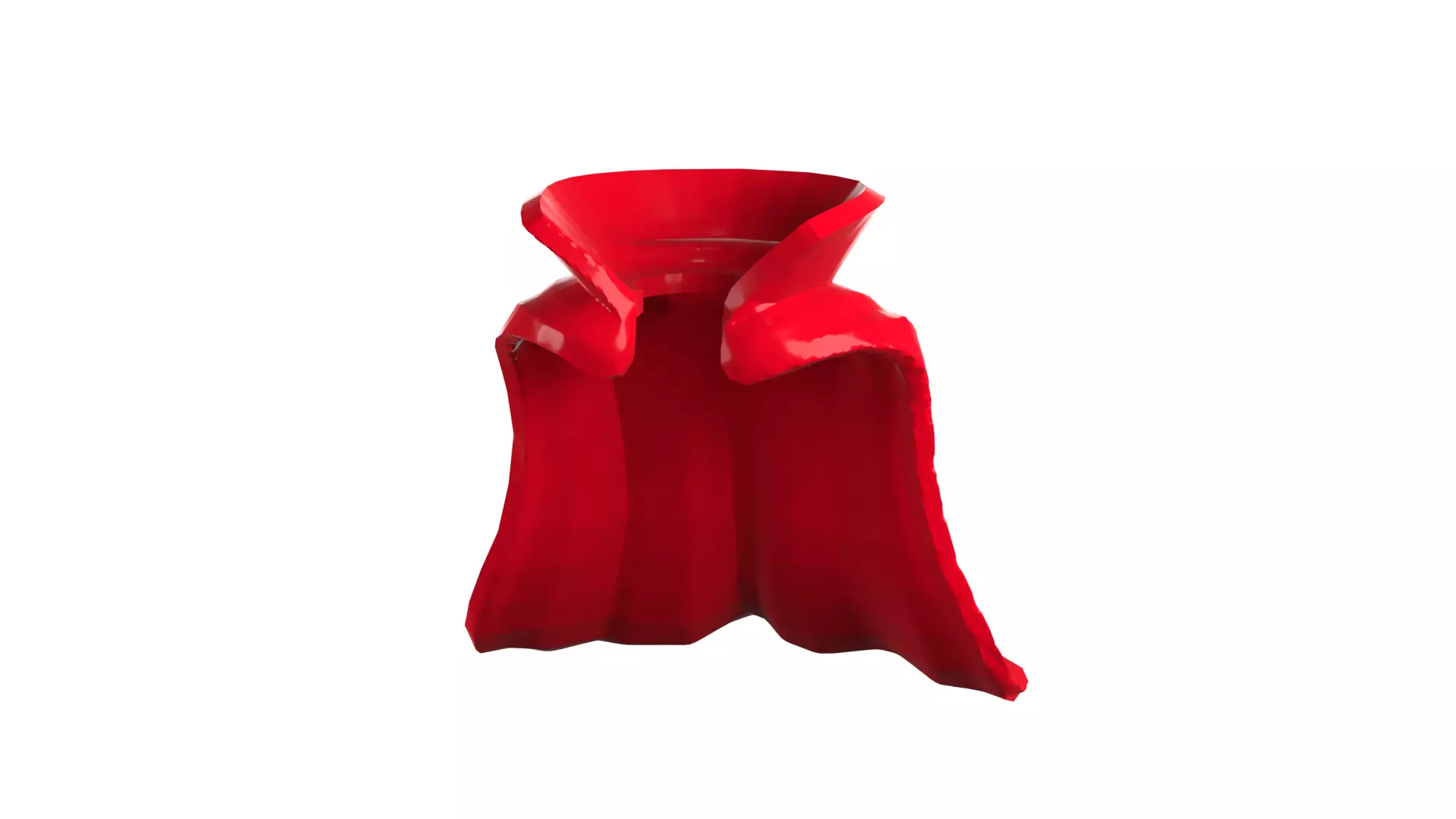 Custom3Dprint Minifigure Accessory - Cloak V1 3D print model_16