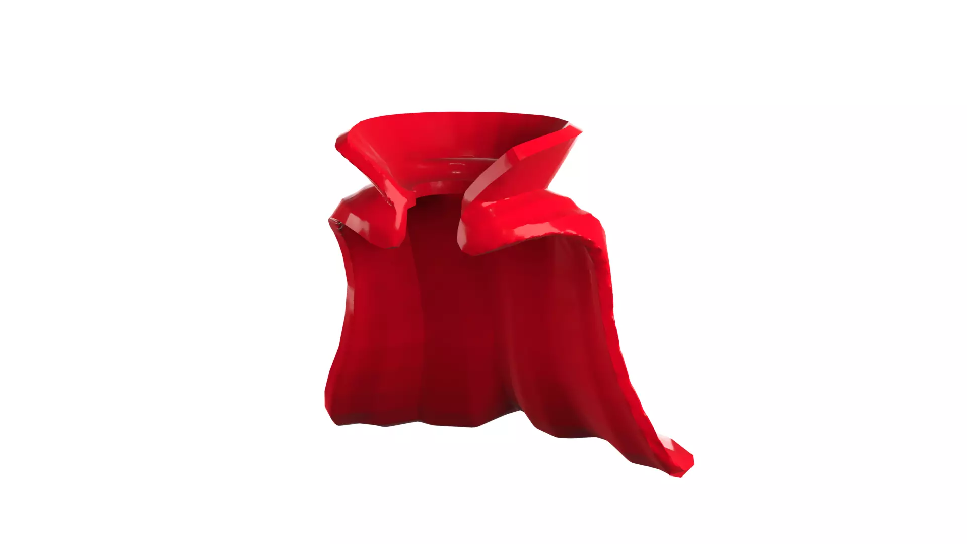 Custom3Dprint Minifigure Accessory - Cloak V1 3D print model_64