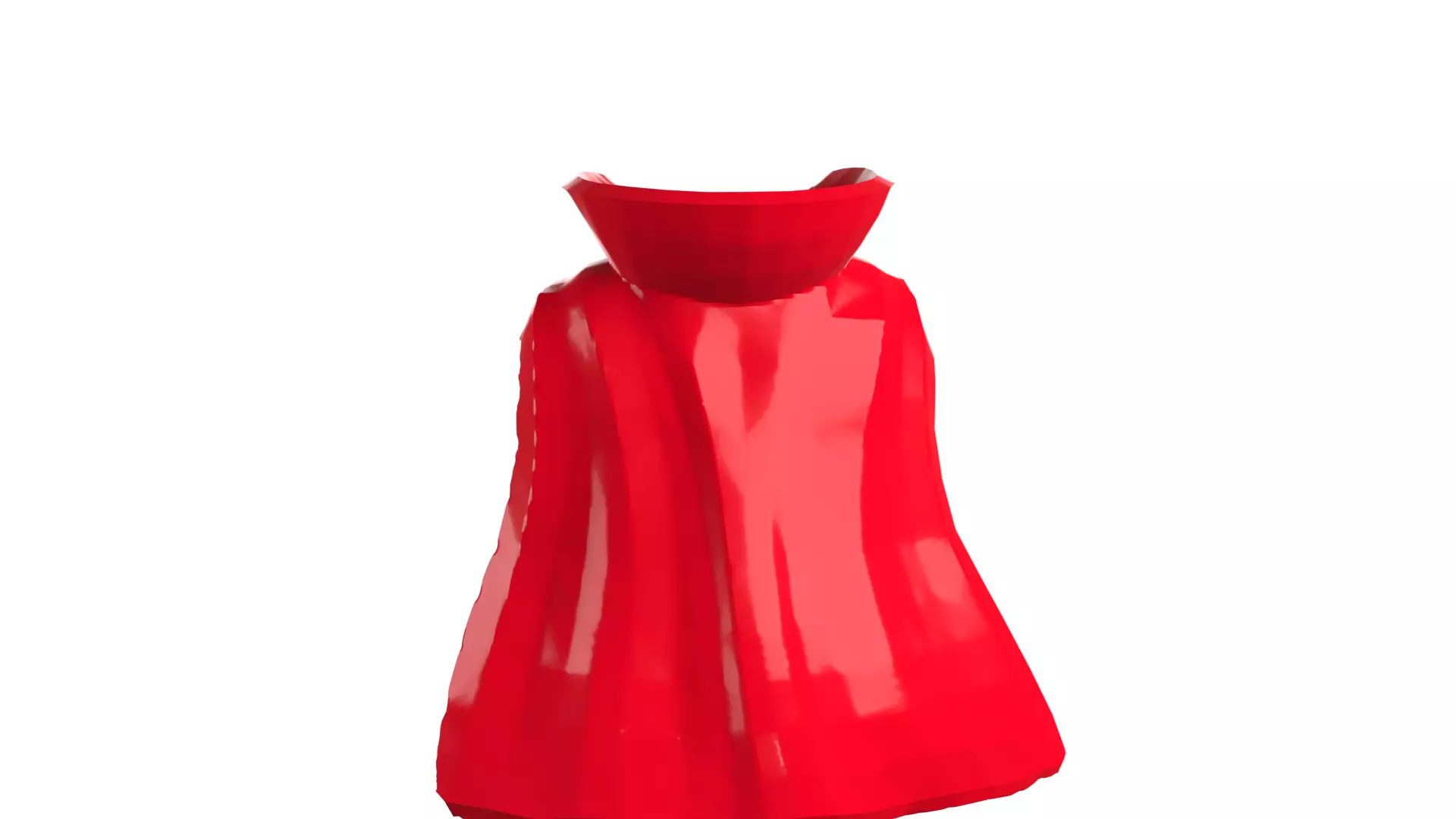Custom3Dprint Minifigure Accessory - Cloak V1 3D print model_21