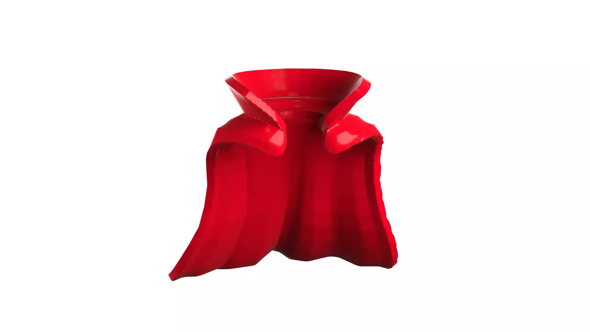 Custom3Dprint Minifigure Accessory - Cloak V1 3D print model_68