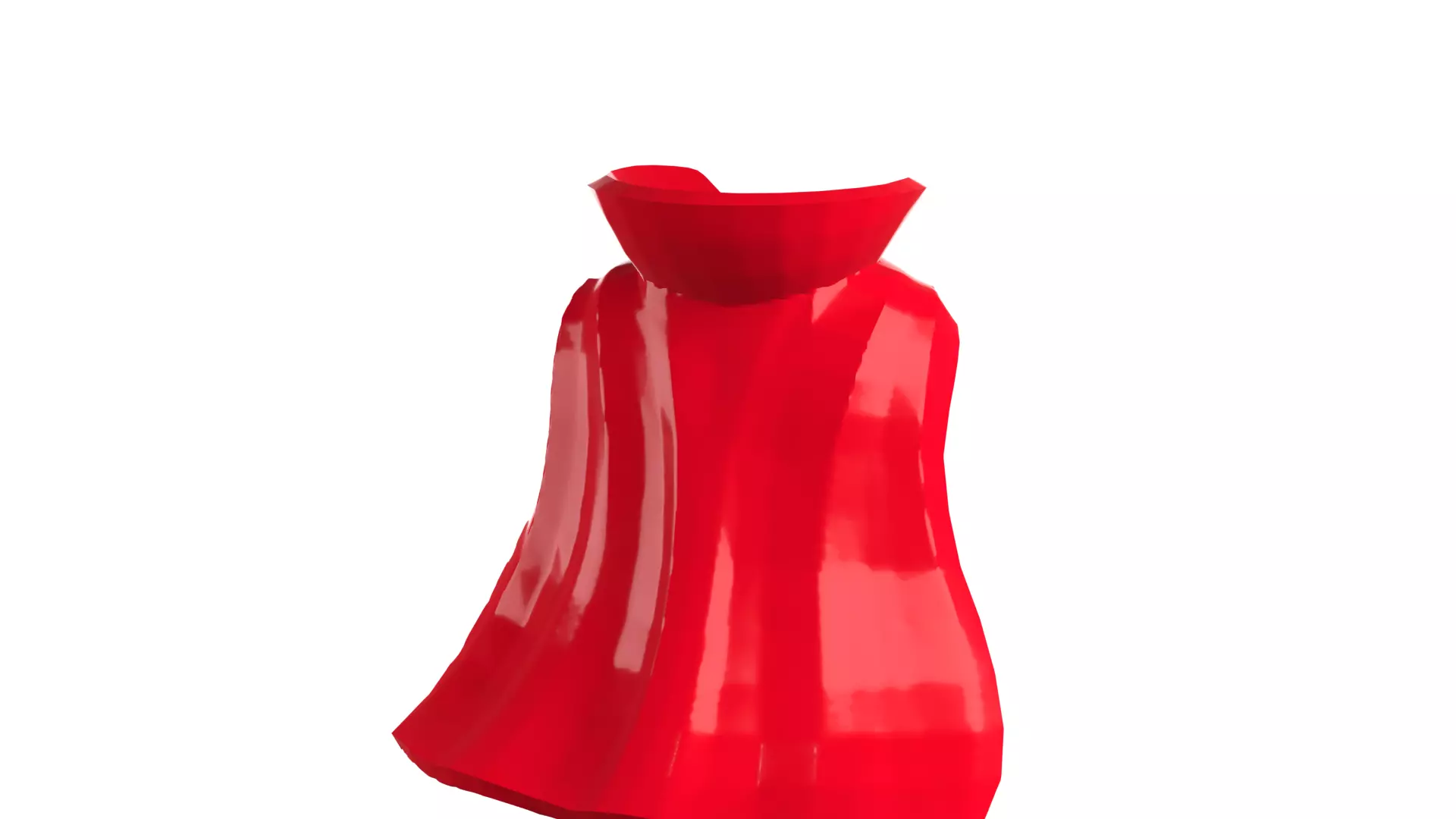 Custom3Dprint Minifigure Accessory - Cloak V1 3D print model_72