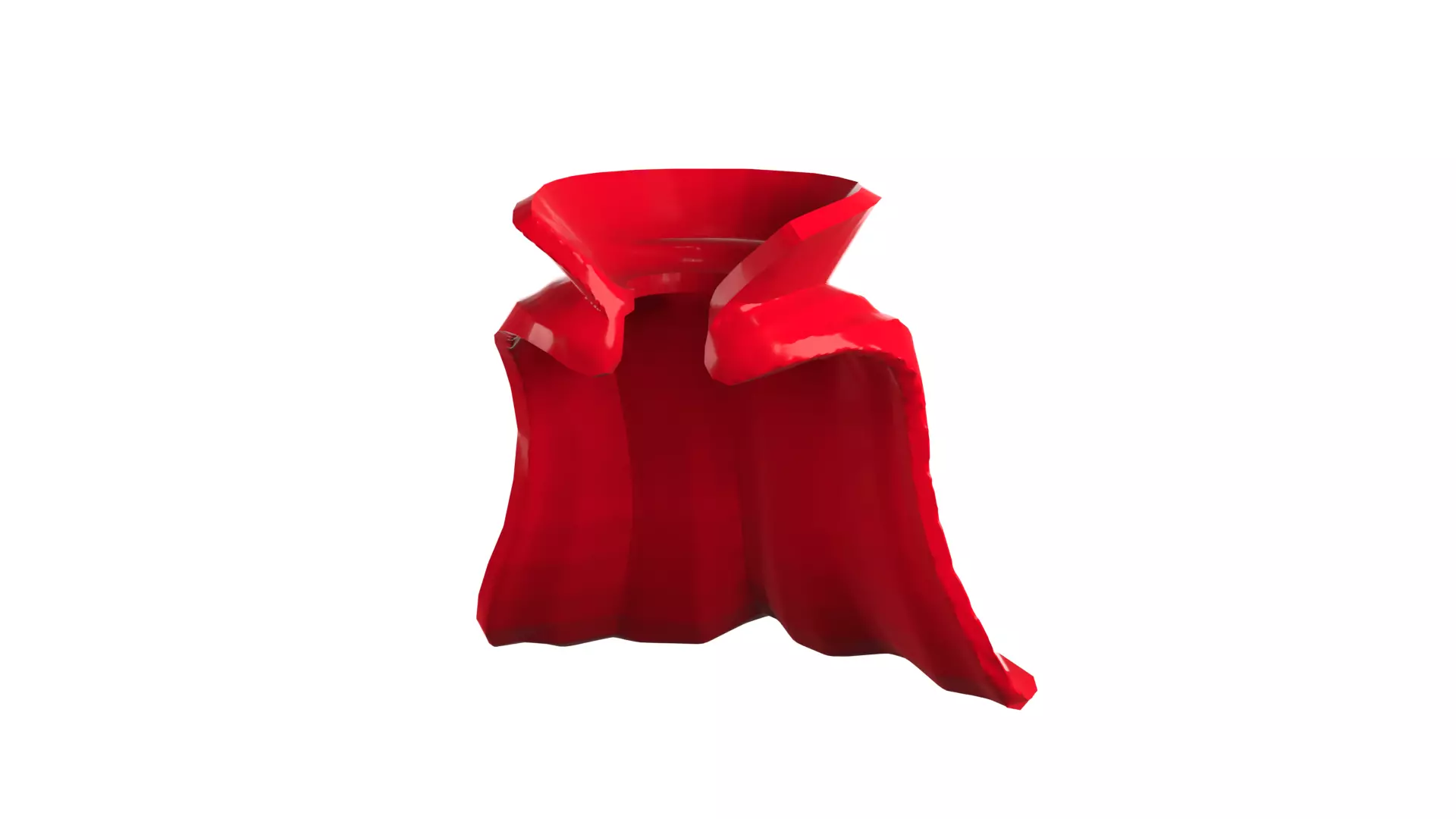 Custom3Dprint Minifigure Accessory - Cloak V1 3D print model_14