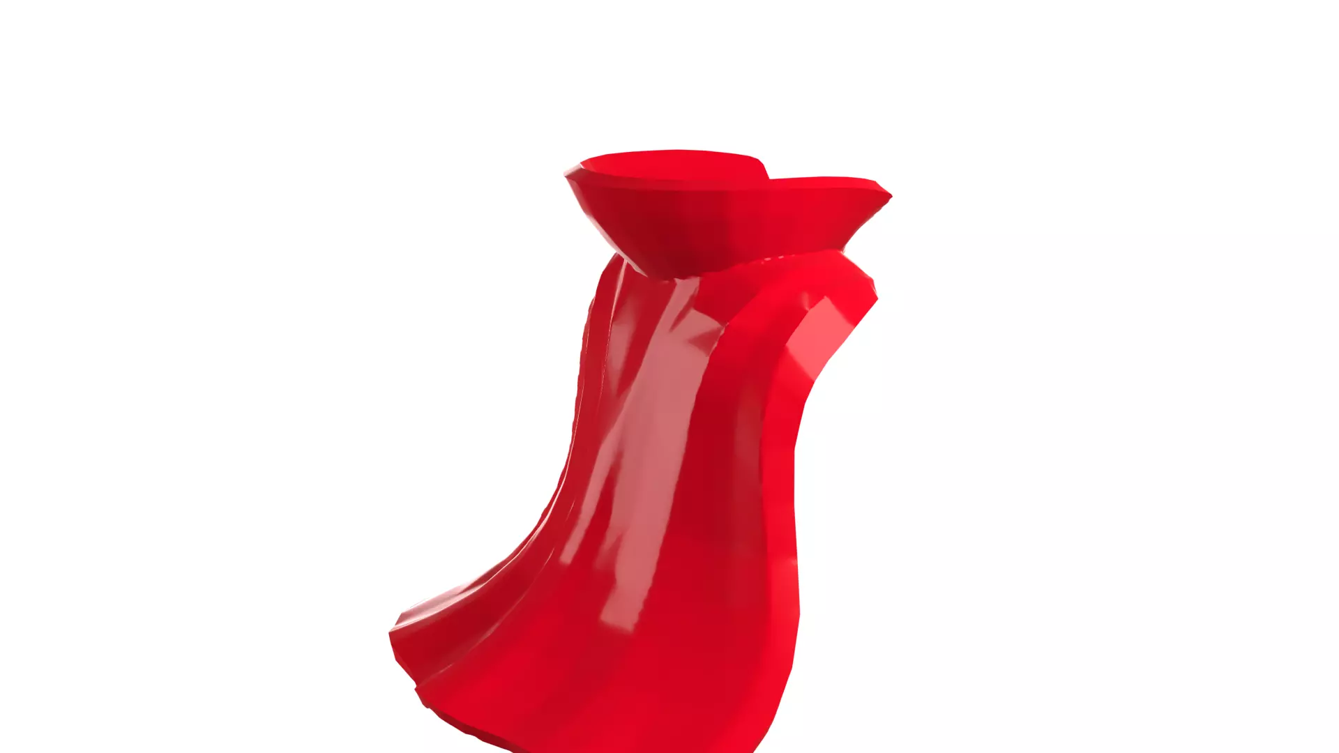 Custom3Dprint Minifigure Accessory - Cloak V1 3D print model_10