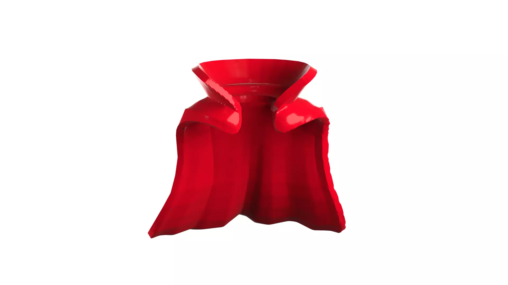 Custom3Dprint Minifigure Accessory - Cloak V1 3D print model_69