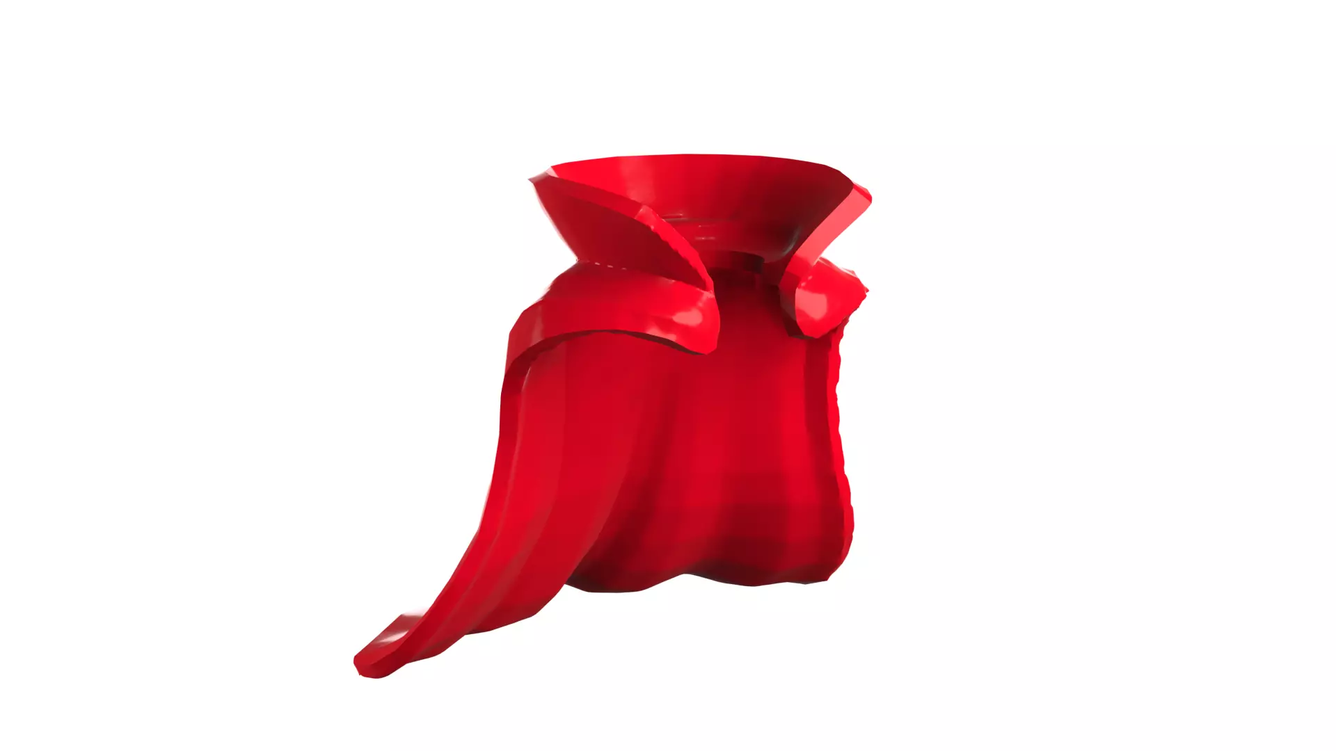 Custom3Dprint Minifigure Accessory - Cloak V1 3D print model_52