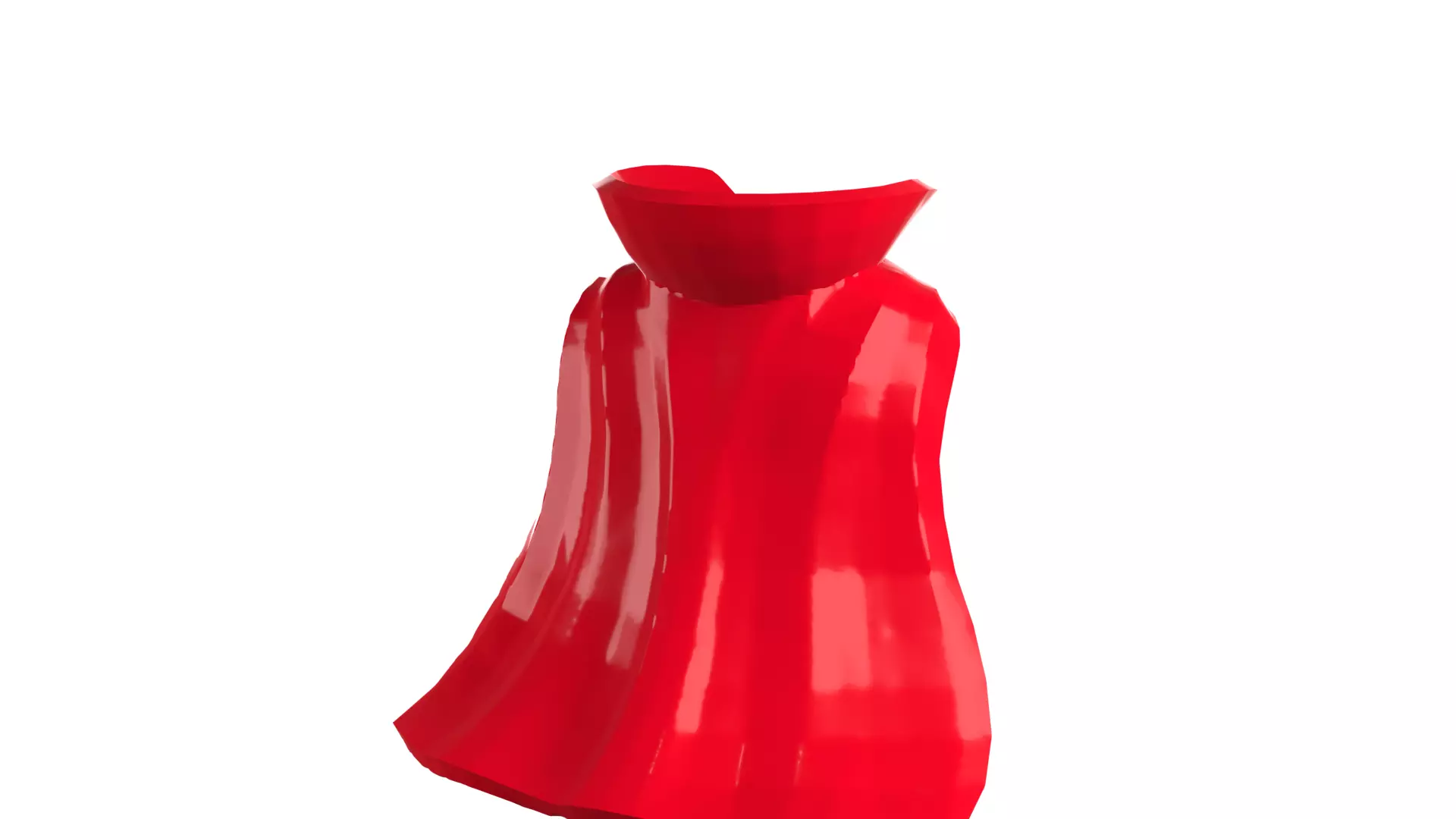 Custom3Dprint Minifigure Accessory - Cloak V1 3D print model_88