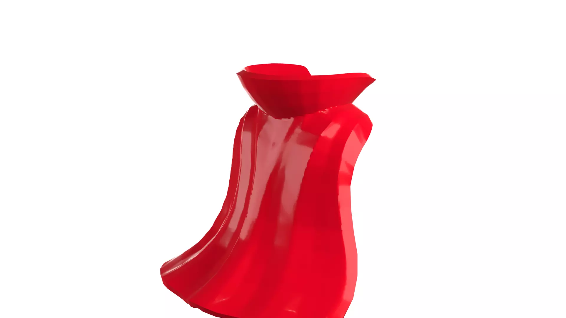 Custom3Dprint Minifigure Accessory - Cloak V1 3D print model_81