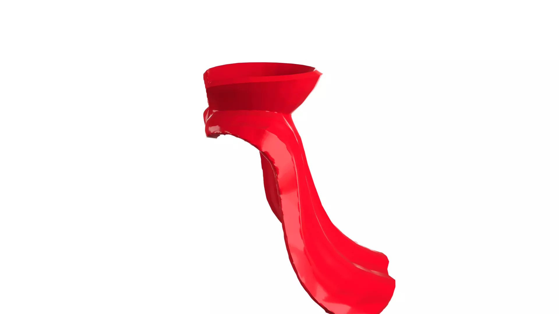 Custom3Dprint Minifigure Accessory - Cloak V1 3D print model_26