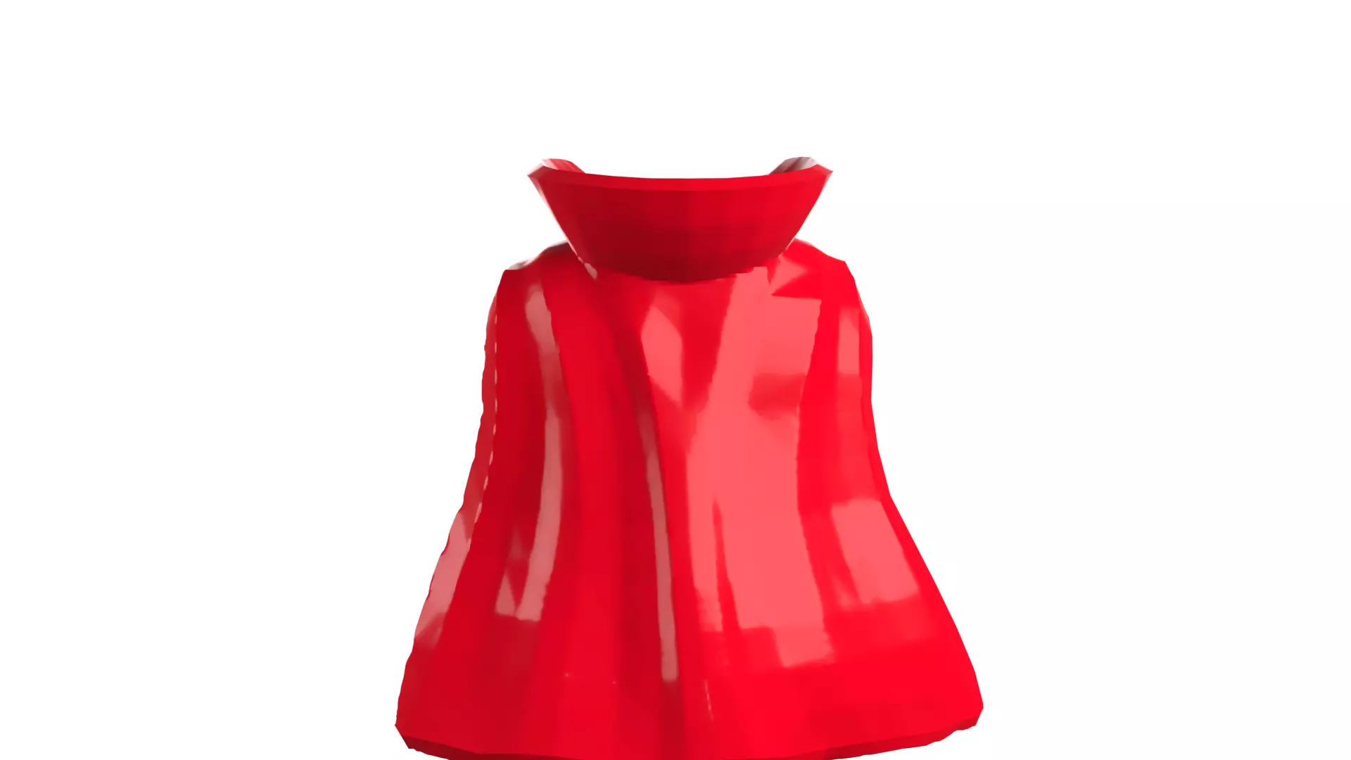 Custom3Dprint Minifigure Accessory - Cloak V1 3D print model_87