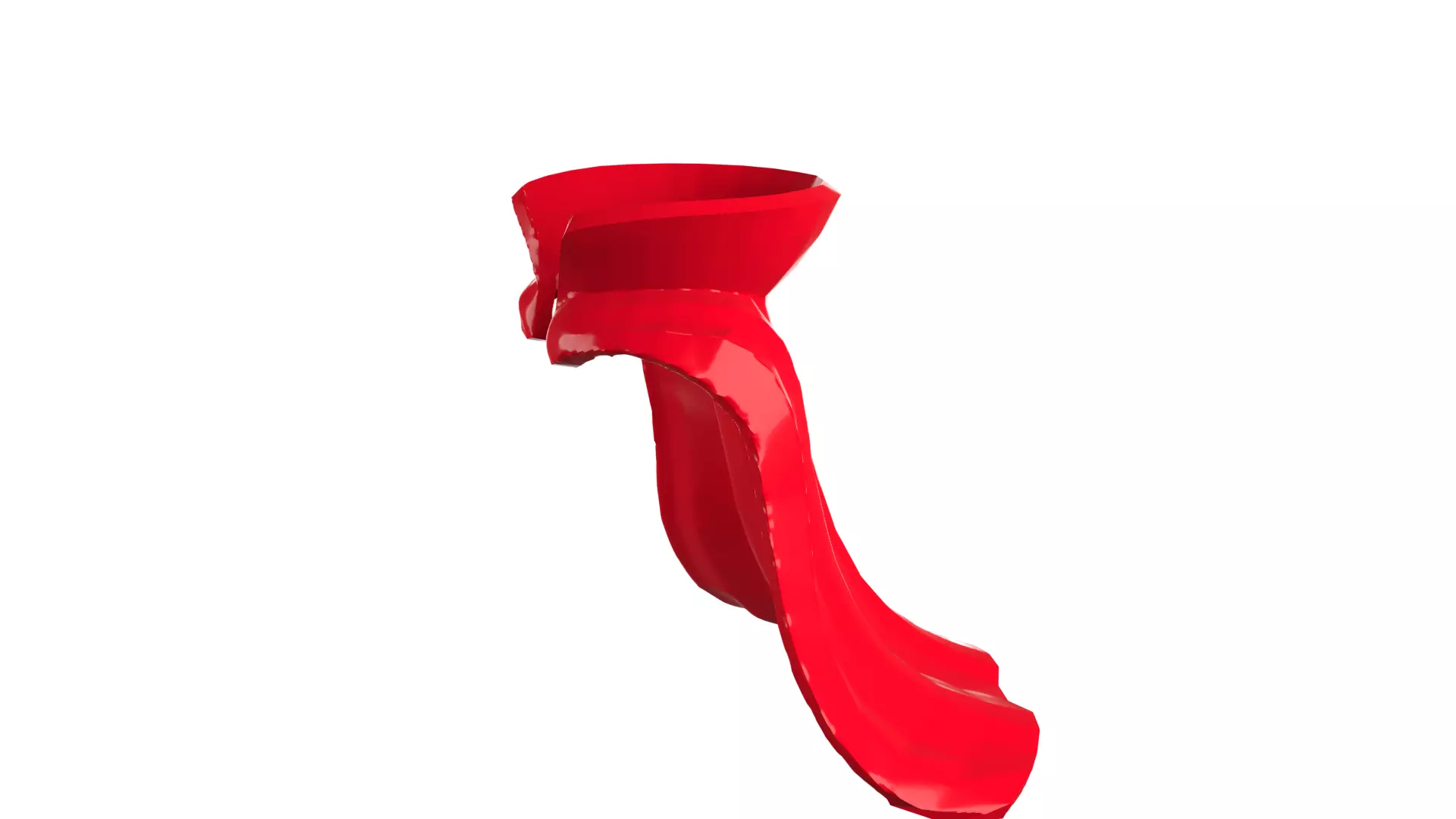 Custom3Dprint Minifigure Accessory - Cloak V1 3D print model_27