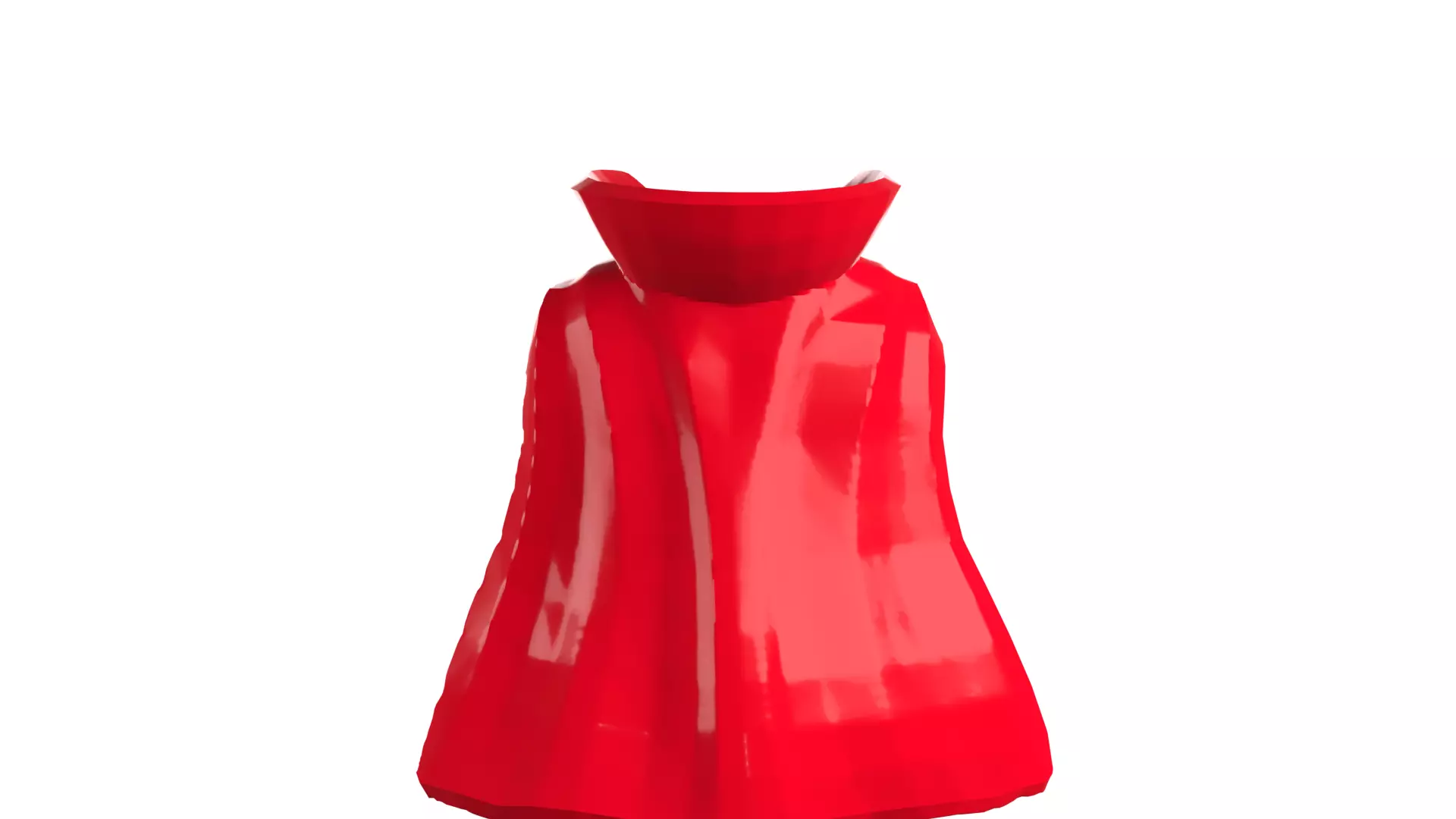Custom3Dprint Minifigure Accessory - Cloak V1 3D print model_78