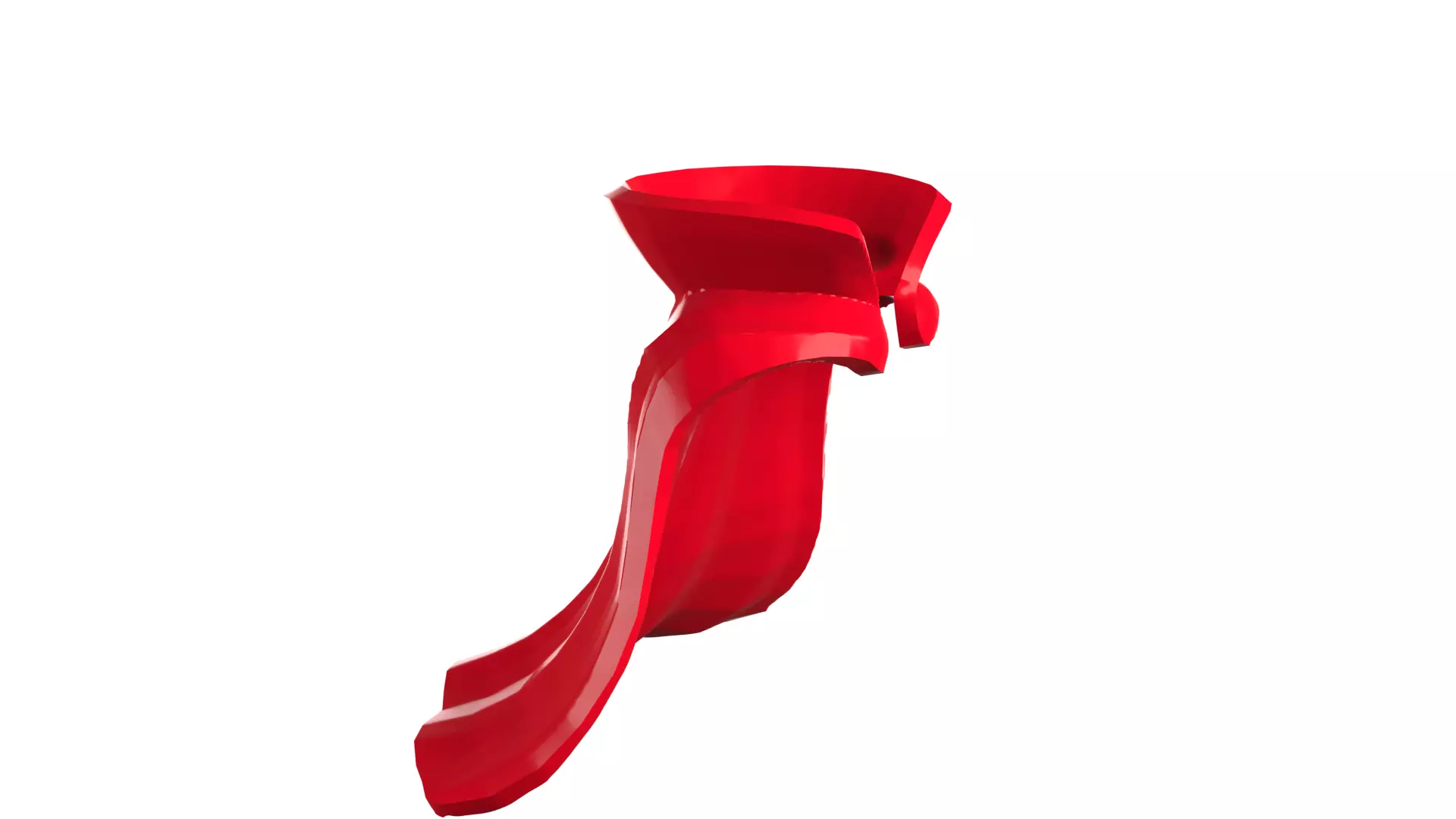 Custom3Dprint Minifigure Accessory - Cloak V1 3D print model_35