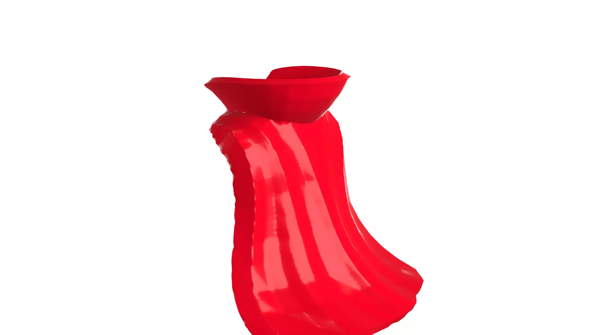 Custom3Dprint Minifigure Accessory - Cloak V1 3D print model_79