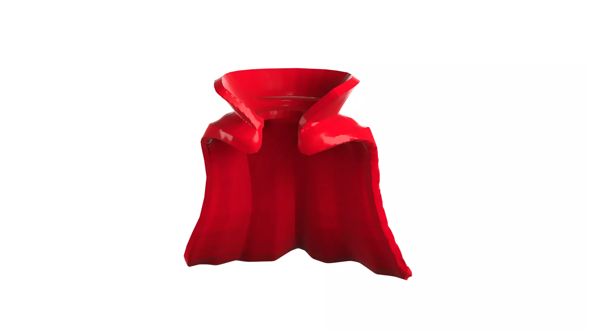 Custom3Dprint Minifigure Accessory - Cloak V1 3D print model_17