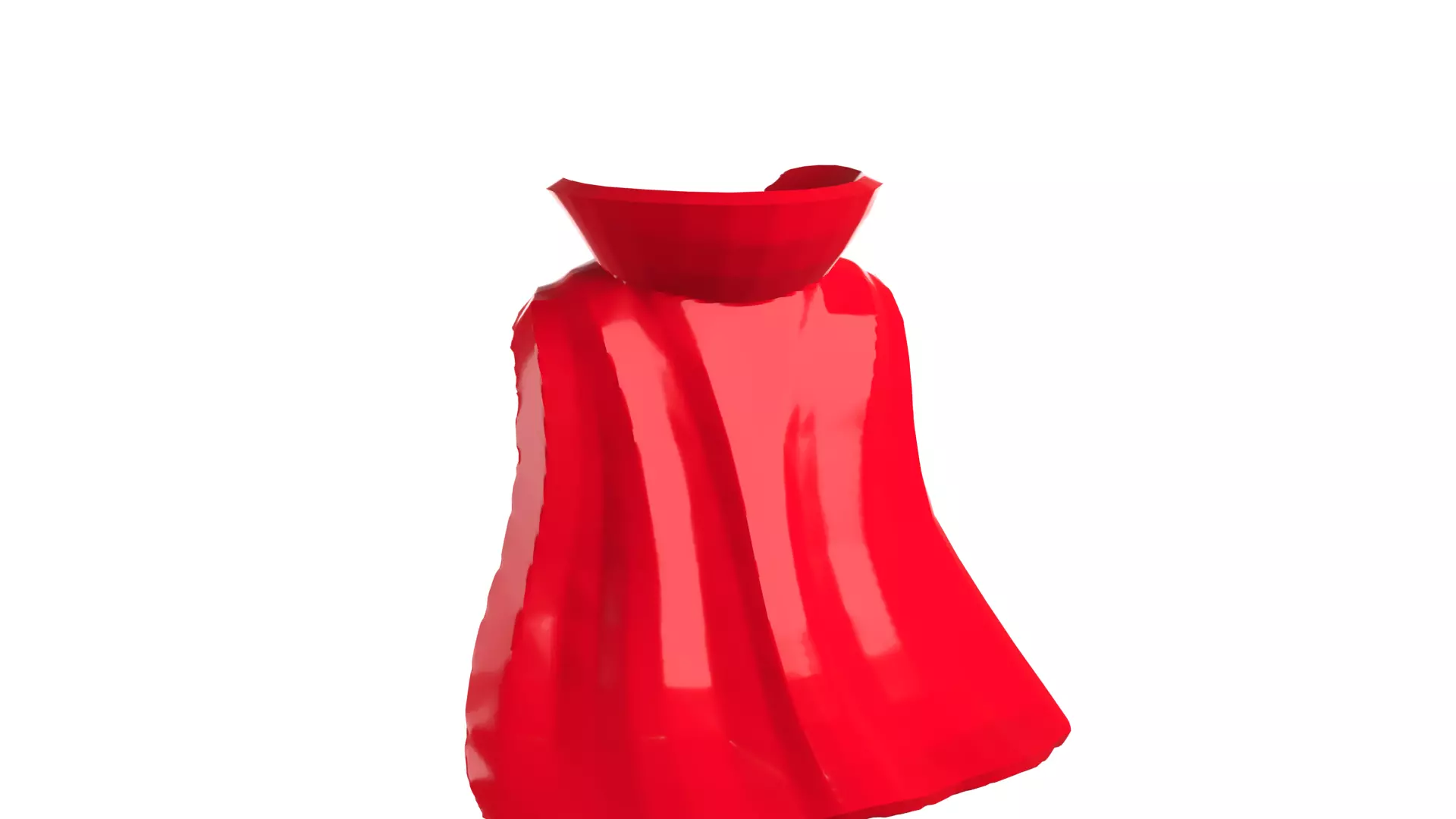 Custom3Dprint Minifigure Accessory - Cloak V1 3D print model_54