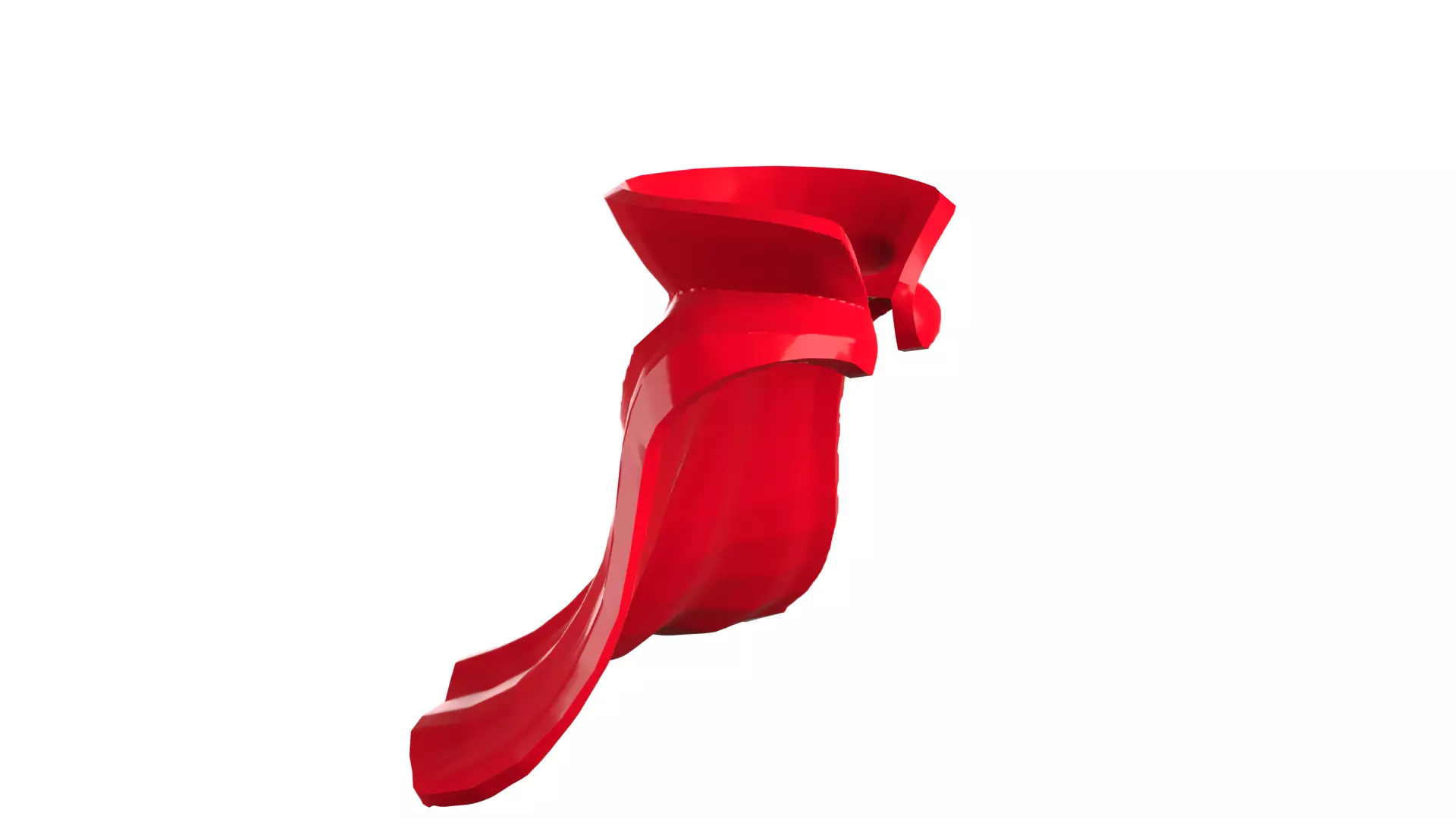 Custom3Dprint Minifigure Accessory - Cloak V1 3D print model_37