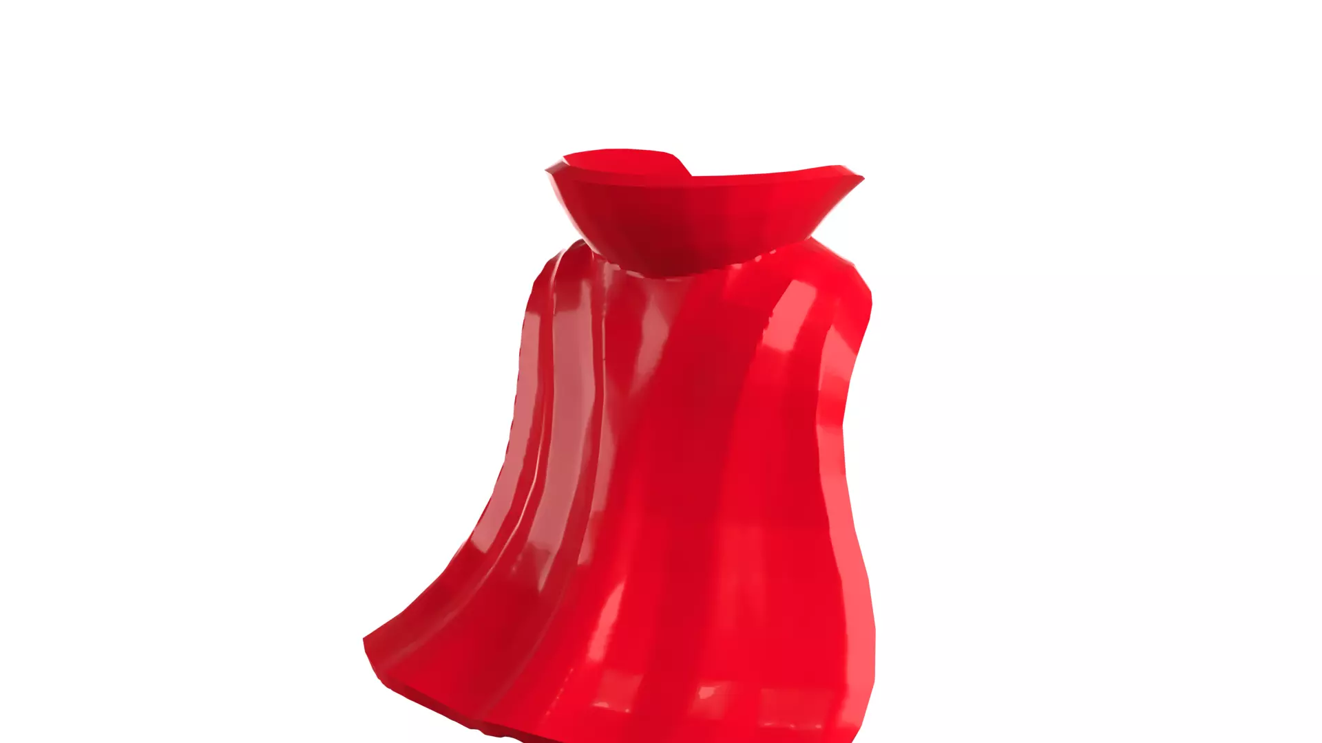 Custom3Dprint Minifigure Accessory - Cloak V1 3D print model_59