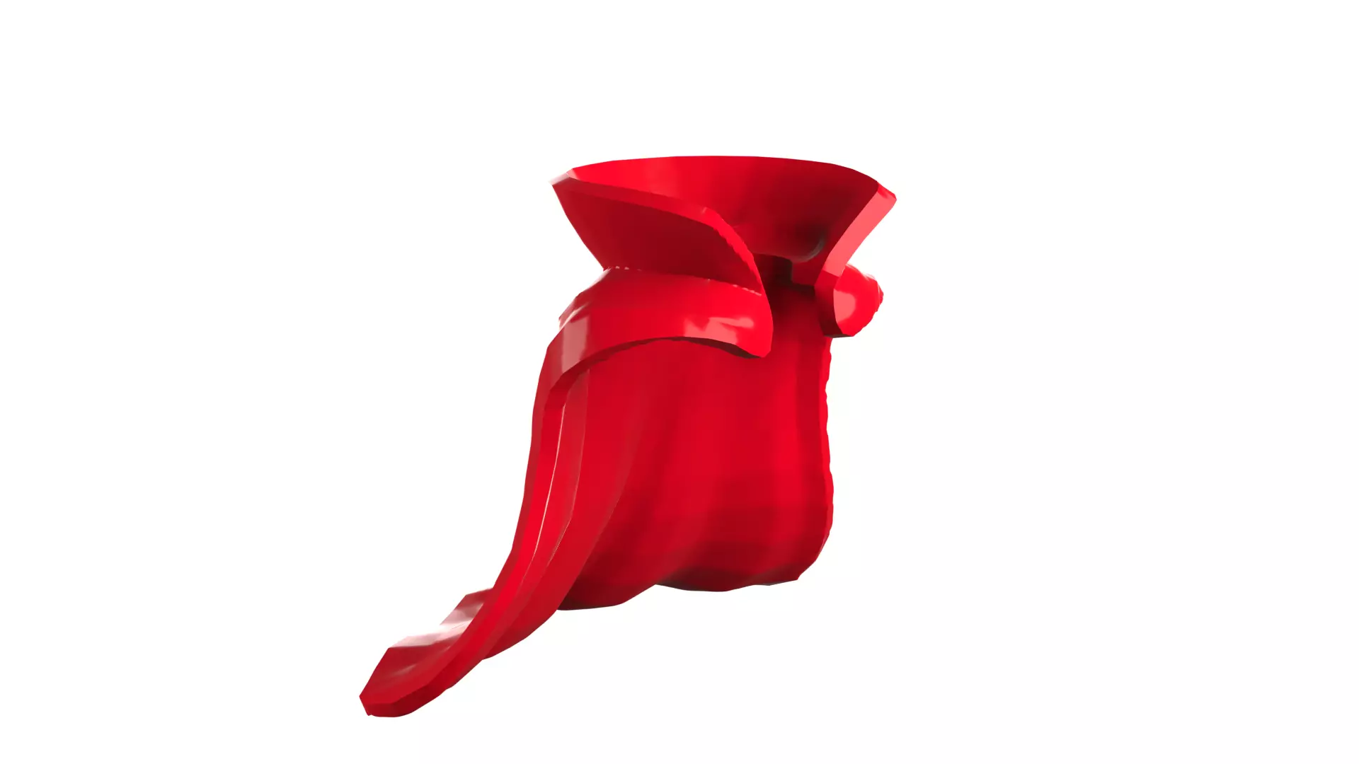 Custom3Dprint Minifigure Accessory - Cloak V1 3D print model_41