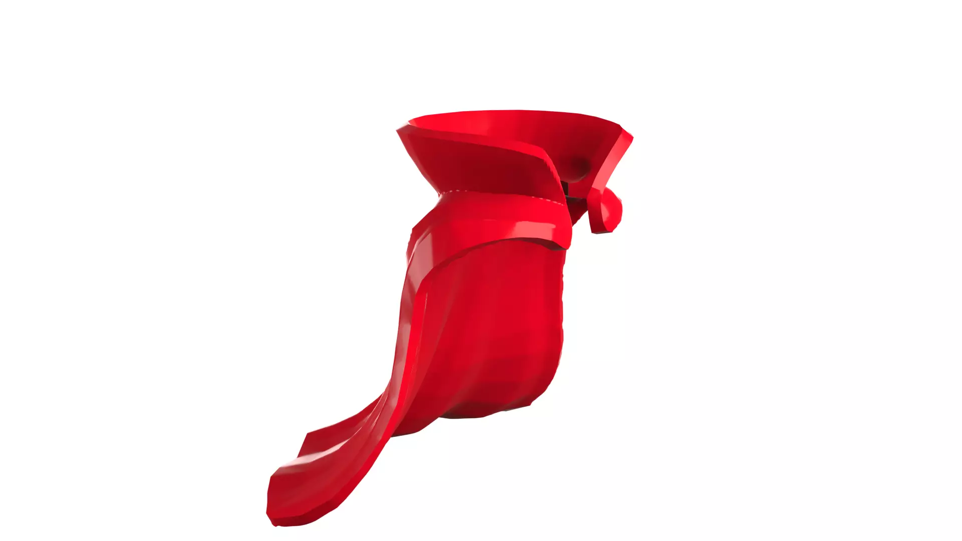 Custom3Dprint Minifigure Accessory - Cloak V1 3D print model_36