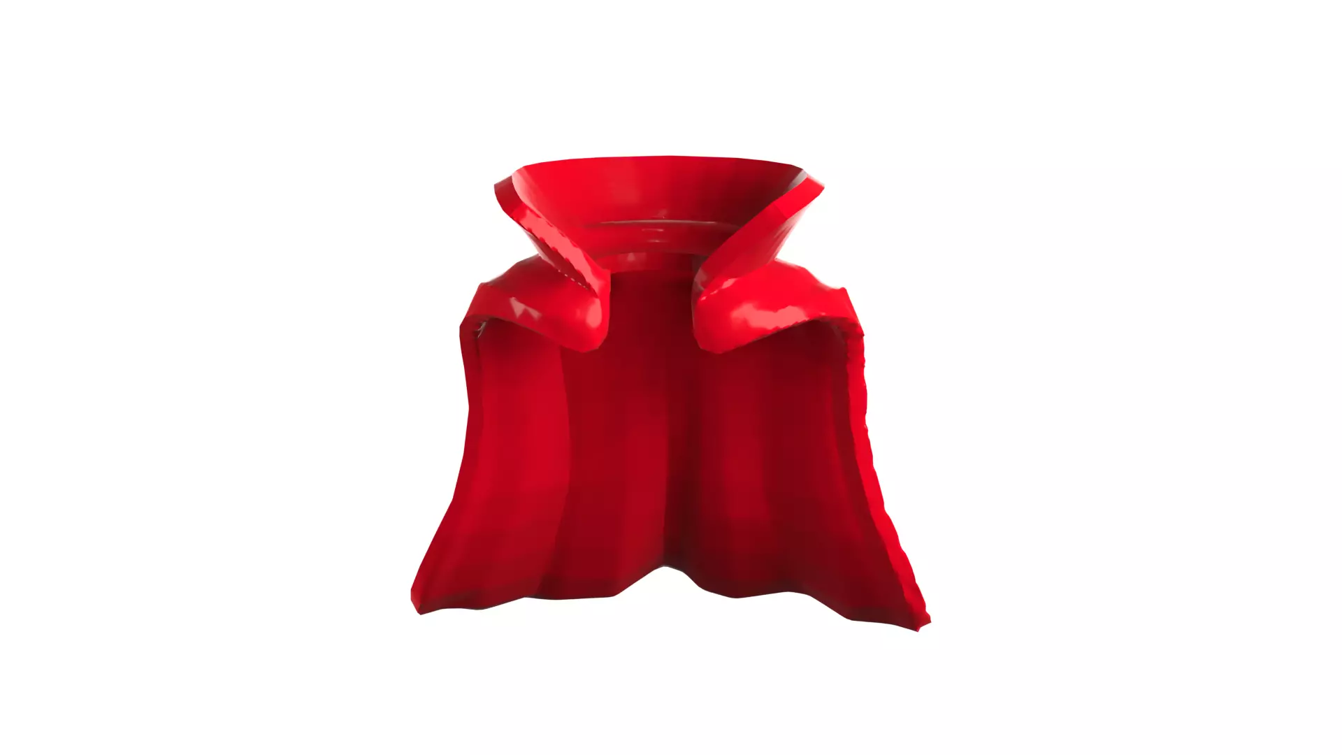 Custom3Dprint Minifigure Accessory - Cloak V1 3D print model_18