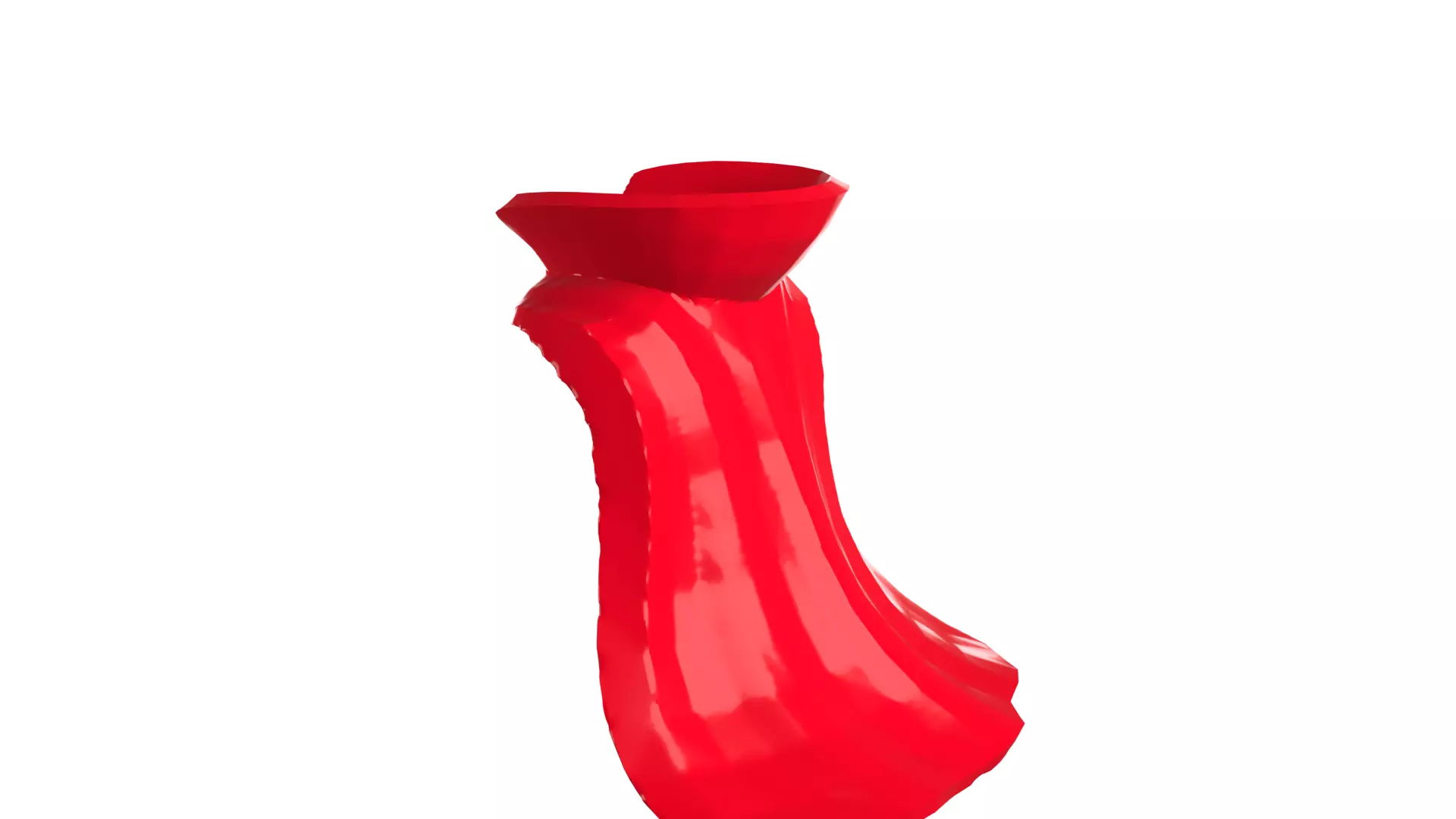 Custom3Dprint Minifigure Accessory - Cloak V1 3D print model_8