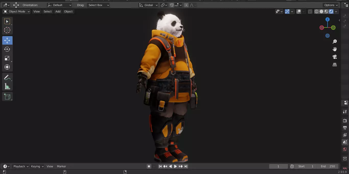 The First Descendant Skin 10 11 3D model_27