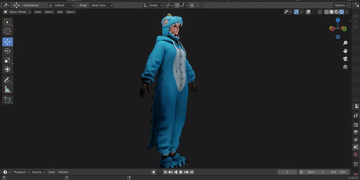 The First Descendant Skin 10 11 3D model_15