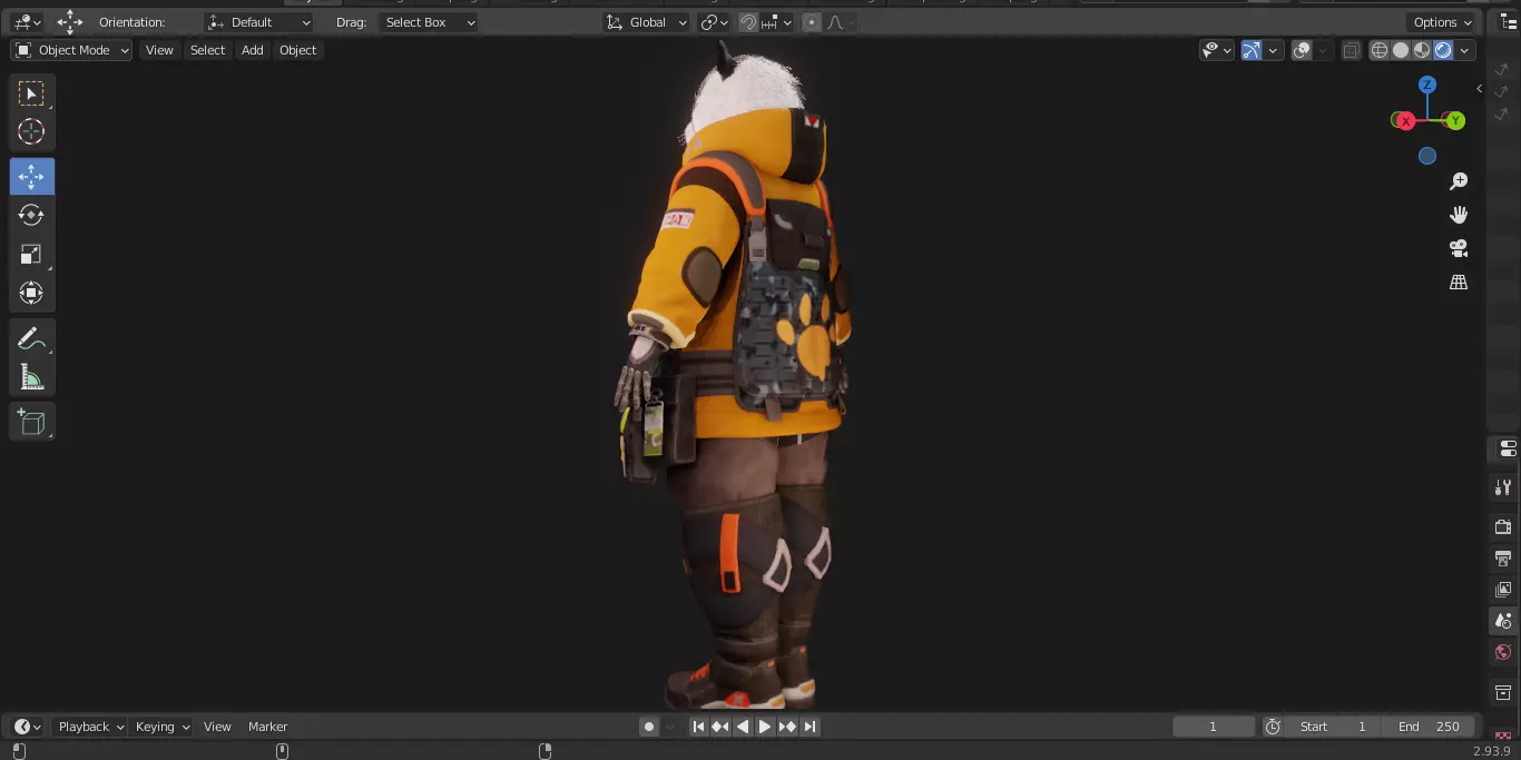 The First Descendant Skin 10 11 3D model_24