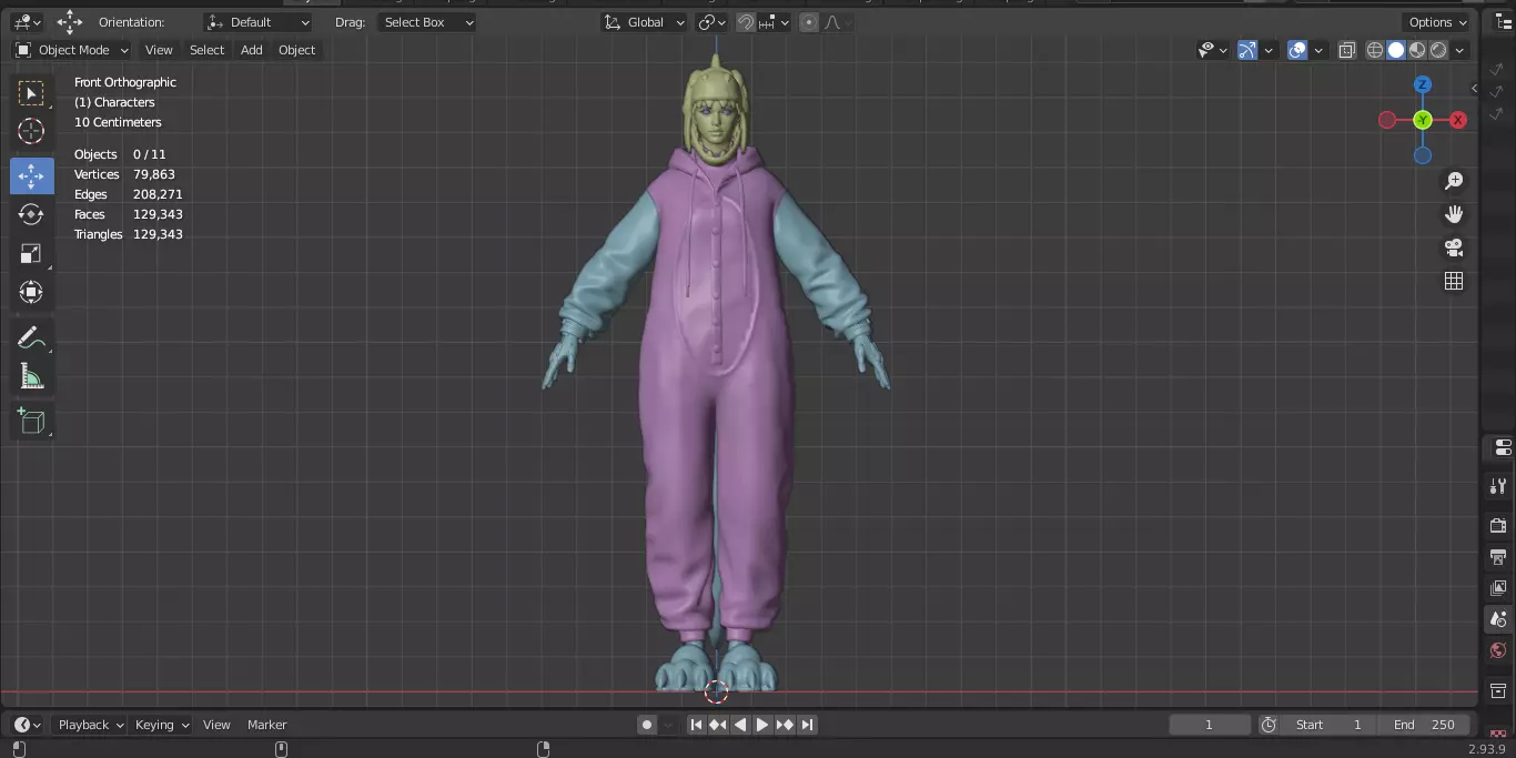 The First Descendant Skin 10 11 3D model_16