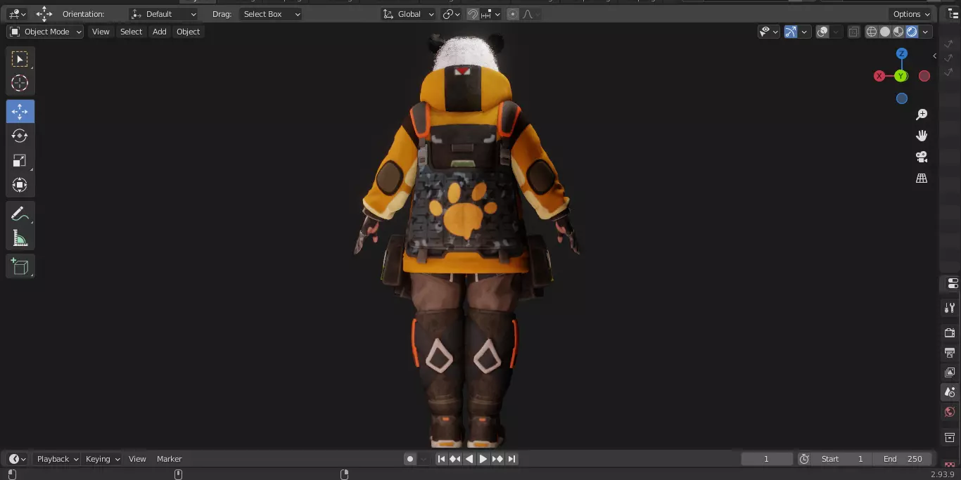 The First Descendant Skin 10 11 3D model_25