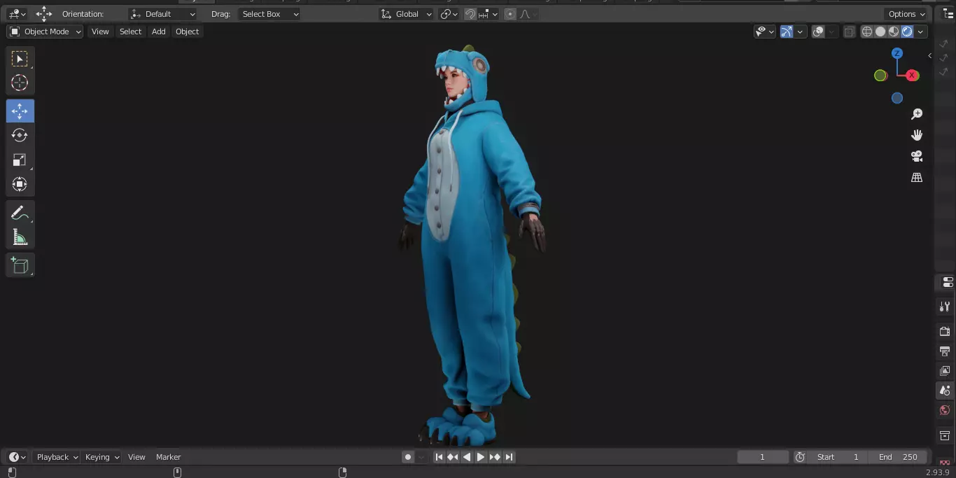 The First Descendant Skin 10 11 3D model_11