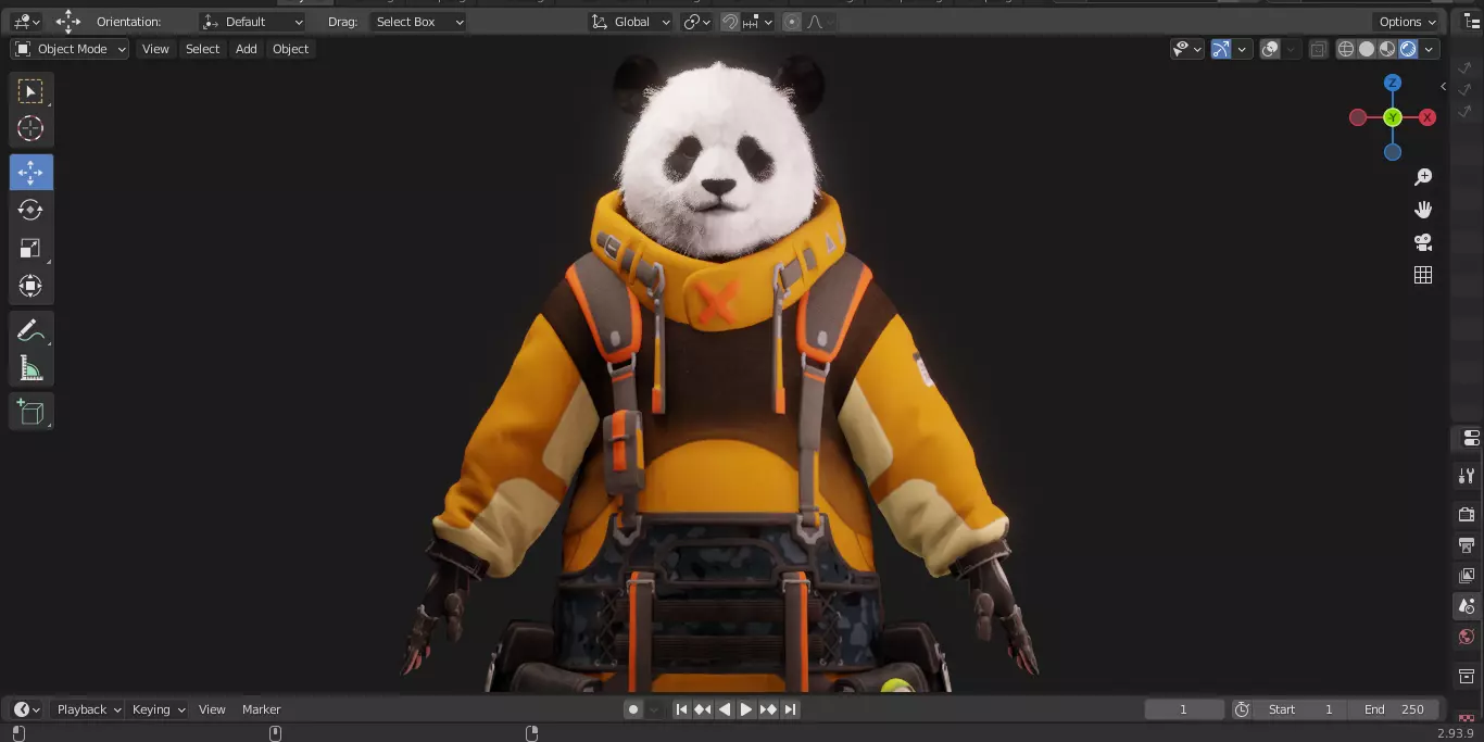 The First Descendant Skin 10 11 3D model_21