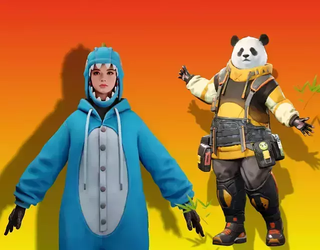 The First Descendant Skin 10 11 3D model