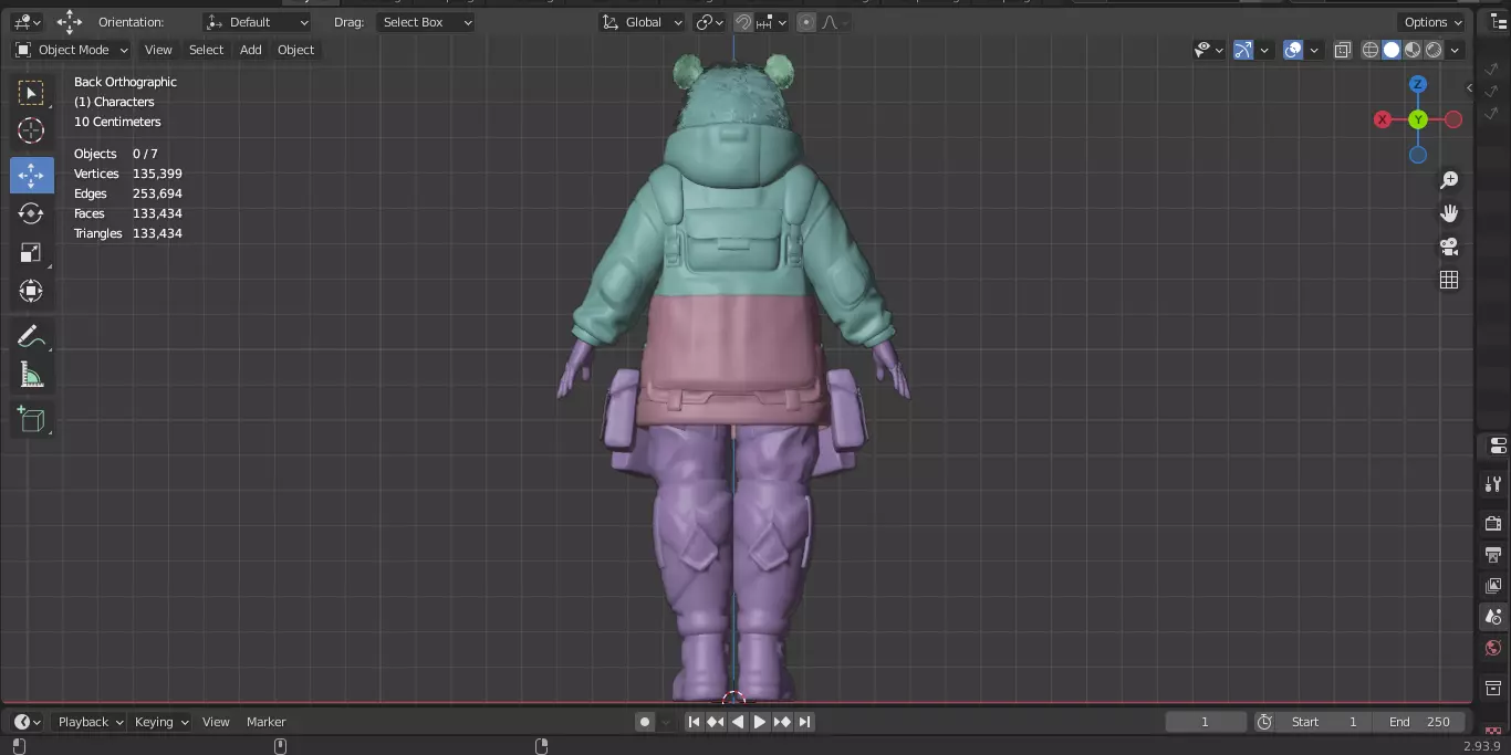 The First Descendant Skin 10 11 3D model_29