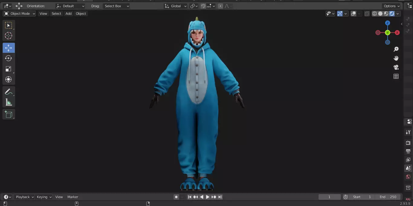 The First Descendant Skin 10 11 3D model_10