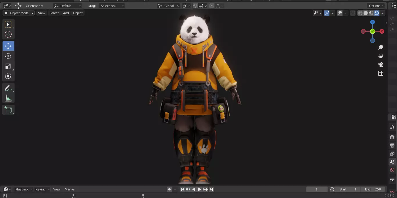 The First Descendant Skin 10 11 3D model_22