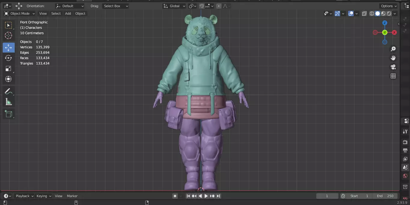 The First Descendant Skin 10 11 3D model_28