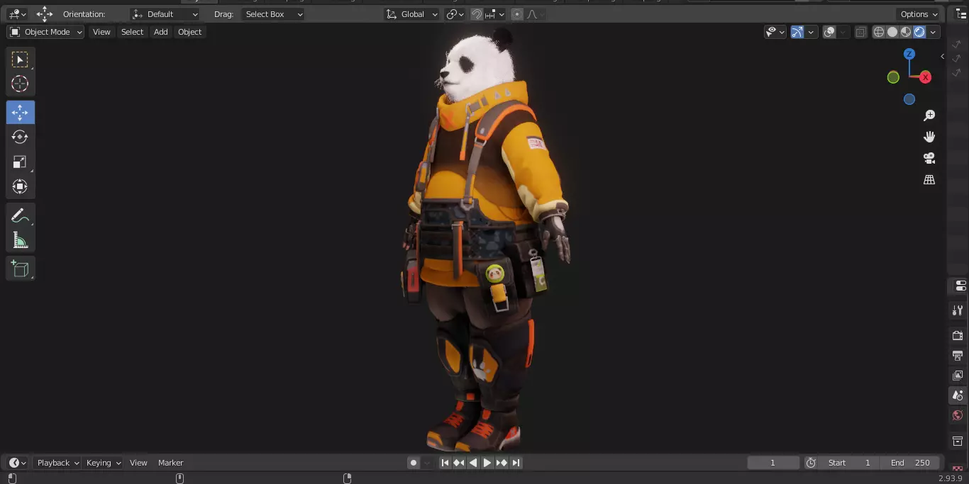 The First Descendant Skin 10 11 3D model_23