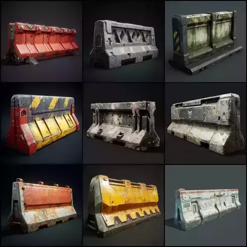 scifi barriers set 1