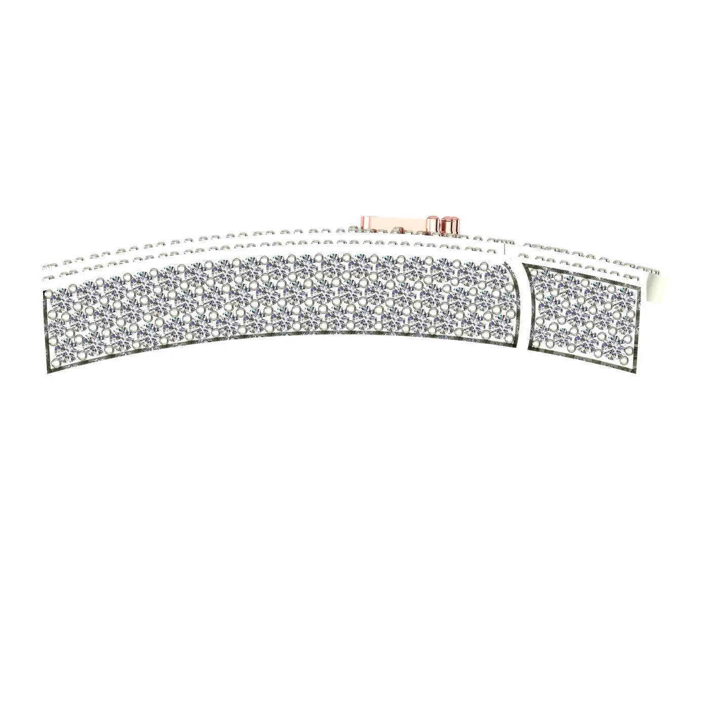  rolex watch lock 3D print model  3D print model_5