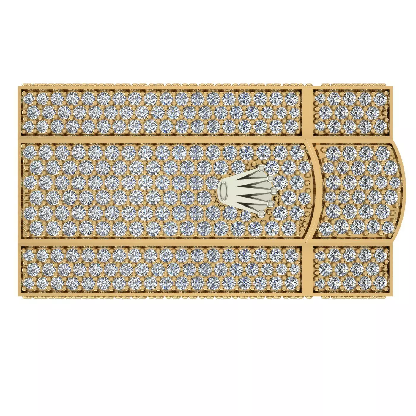  rolex watch lock 3D print model  3D print model_1