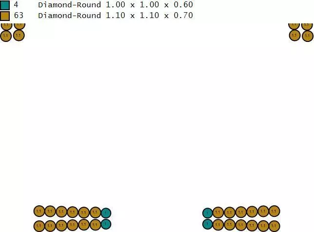 Half-set Jewelry model - Nexus for Her 3D print model_8