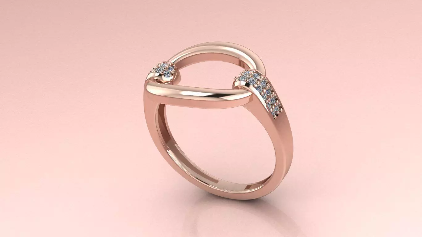 Half-set Jewelry model - Nexus for Her 3D print model_20