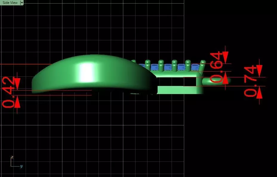 Half-set Jewelry model - Nexus for Her 3D print model_17