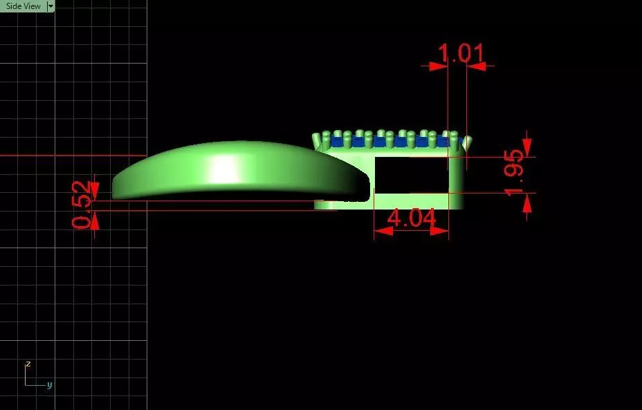 Half-set Jewelry model - Nexus for Her 3D print model_12